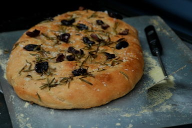 Sam Pope’s Olive and Rosemary Foccacia